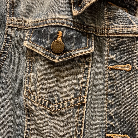 LOFT Denim Buttoned Jean Jacket, S - Picture 4 of 4